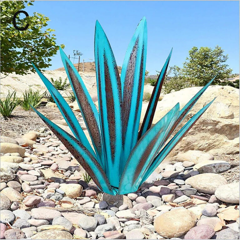 Seaside Color Creative Iron Art Flower Decoration