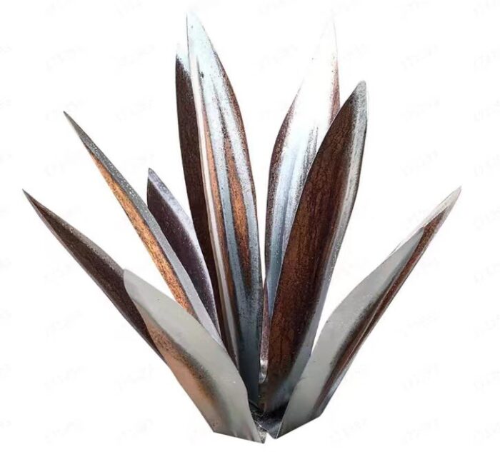 Silver Creative Iron Art Flower Decoration