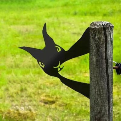 Triangle Rabbit Cross-Border Metal Iron Sign