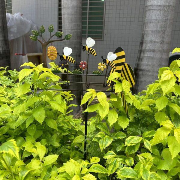 Three Little Bee Garden Windmill - Image 2