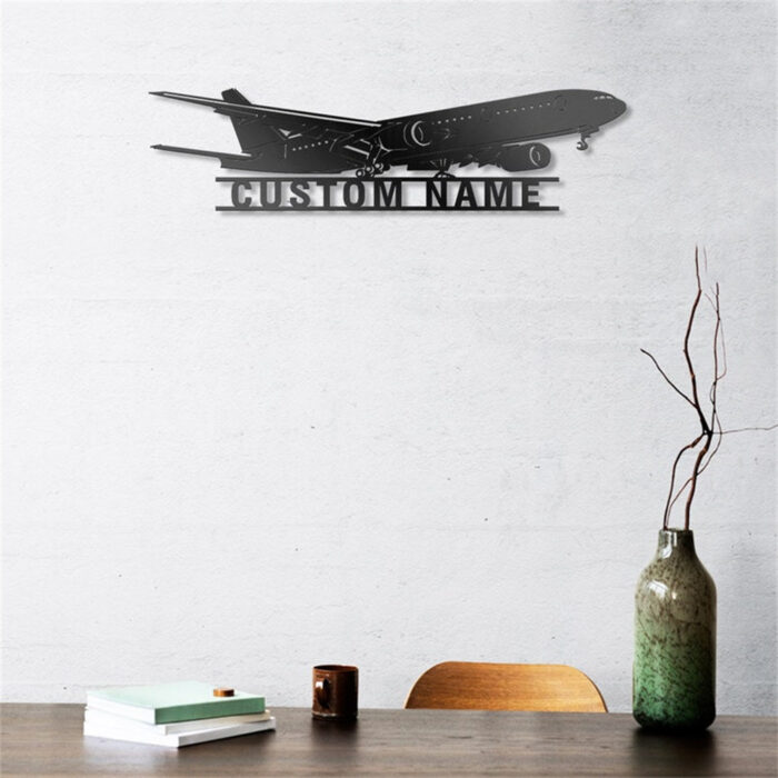 Custom Airplane Metal Sign,Personalized Flight Attendant Family Name Signs,Metal Name Signs,On Air Sign,Patio Signs And Decor Outdoor,Metal Wall Decor,Housewarming Gifts - Image 5