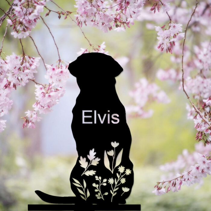 Gerryed Personalized Dog Memorial Stake, Dog Grave Marker, in Memorial of Dog, Dog Loss Gift, Dog Name Sign Pet Sympathy Gift - Image 2