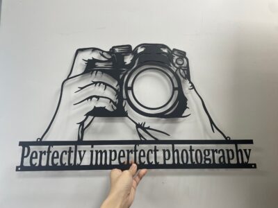 Personalized Camera Metal Wall Art,Camera Metal Sign,Camera Decor,Custom Photographer Metal Sign,Photo Studio Decor,Photography Lovers Gift
