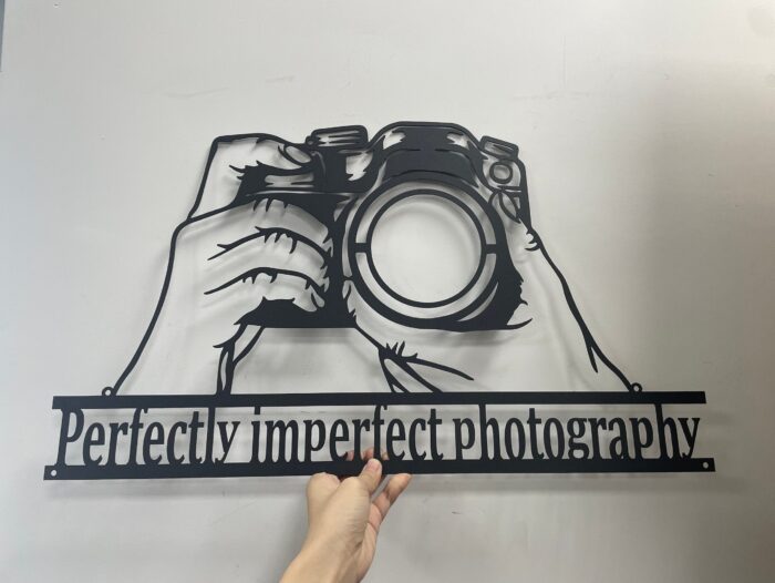 Personalized Camera Metal Wall Art,Camera Metal Sign,Camera Decor,Custom Photographer Metal Sign,Photo Studio Decor,Photography Lovers Gift