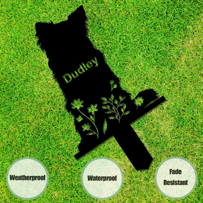 Gerryed Personalized Dog Memorial Stake, Dog Grave Marker, in Memorial of Dog, Dog Loss Gift, Dog Name Sign Pet Sympathy Gift - Image 5